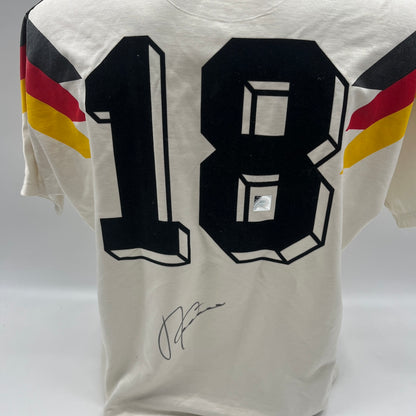 DFB Trikot Jürgen Klinsmann signiert Adidas COA Deutschland DFB M