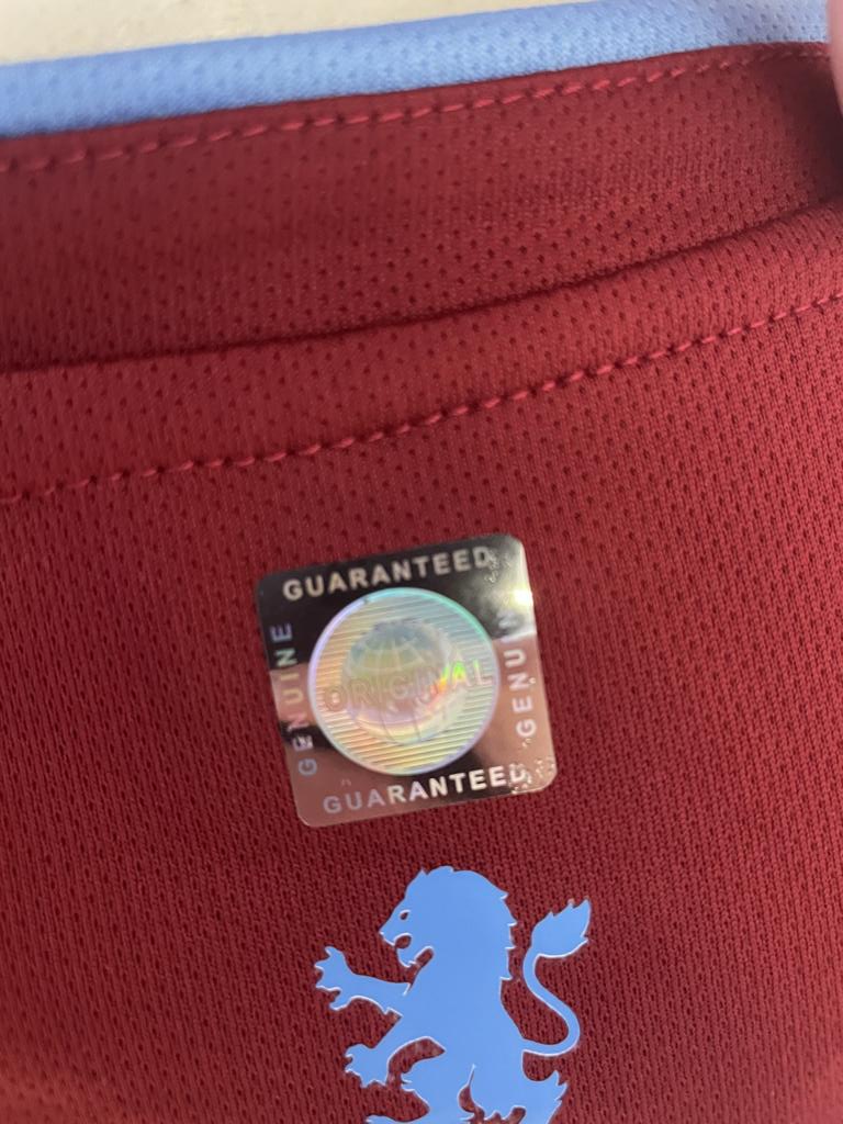 Aston Villa Trikot Marvelous Nakamba signiert Castore England Premier League L