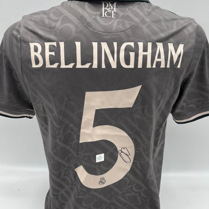 Real Madrid Trikot Jude Bellingham signiert Autogramm Adidas COA 176
