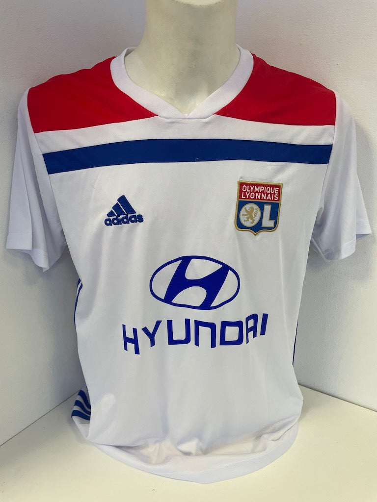 Olympique Lyon Trikot Tete signiert Autogramm Fußball Frankreich Adidas Neu M