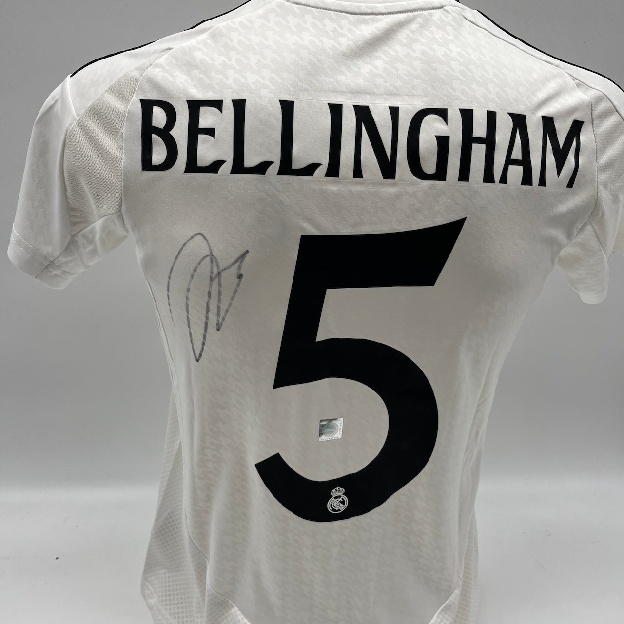 Real Madrid Trikot Jude Bellingham signiert Autogramm Adidas COA S neu