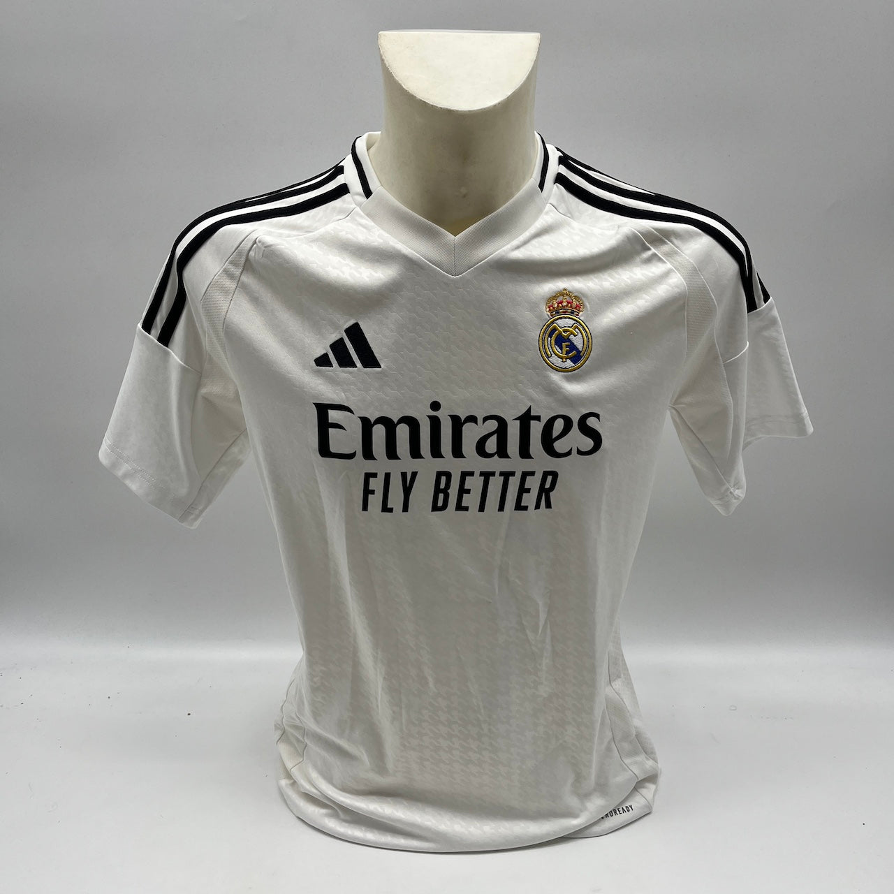 Real Madrid Trikot Kylian Mbappe signiert Autogramm Adidas COA 176