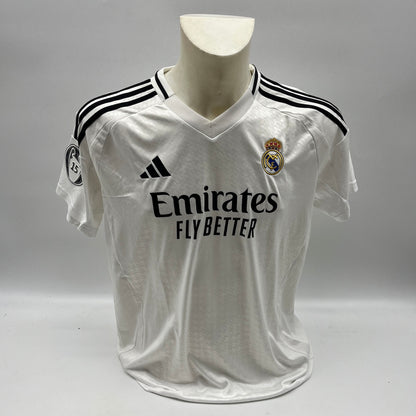 Real Madrid Trikot Kylian Mbappe signiert Autogramm Adidas COA XL