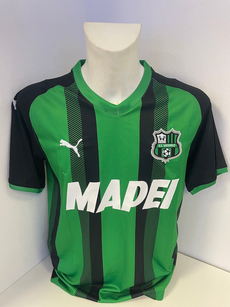 US Sassuolo Trikot Pedro Obiang signiert Italien Puma Autogramm Fußball L