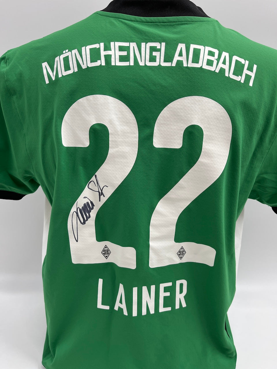 Matchworn Gladbach Trikot getragen & signiert von Stefan Lainer 15.02.2025