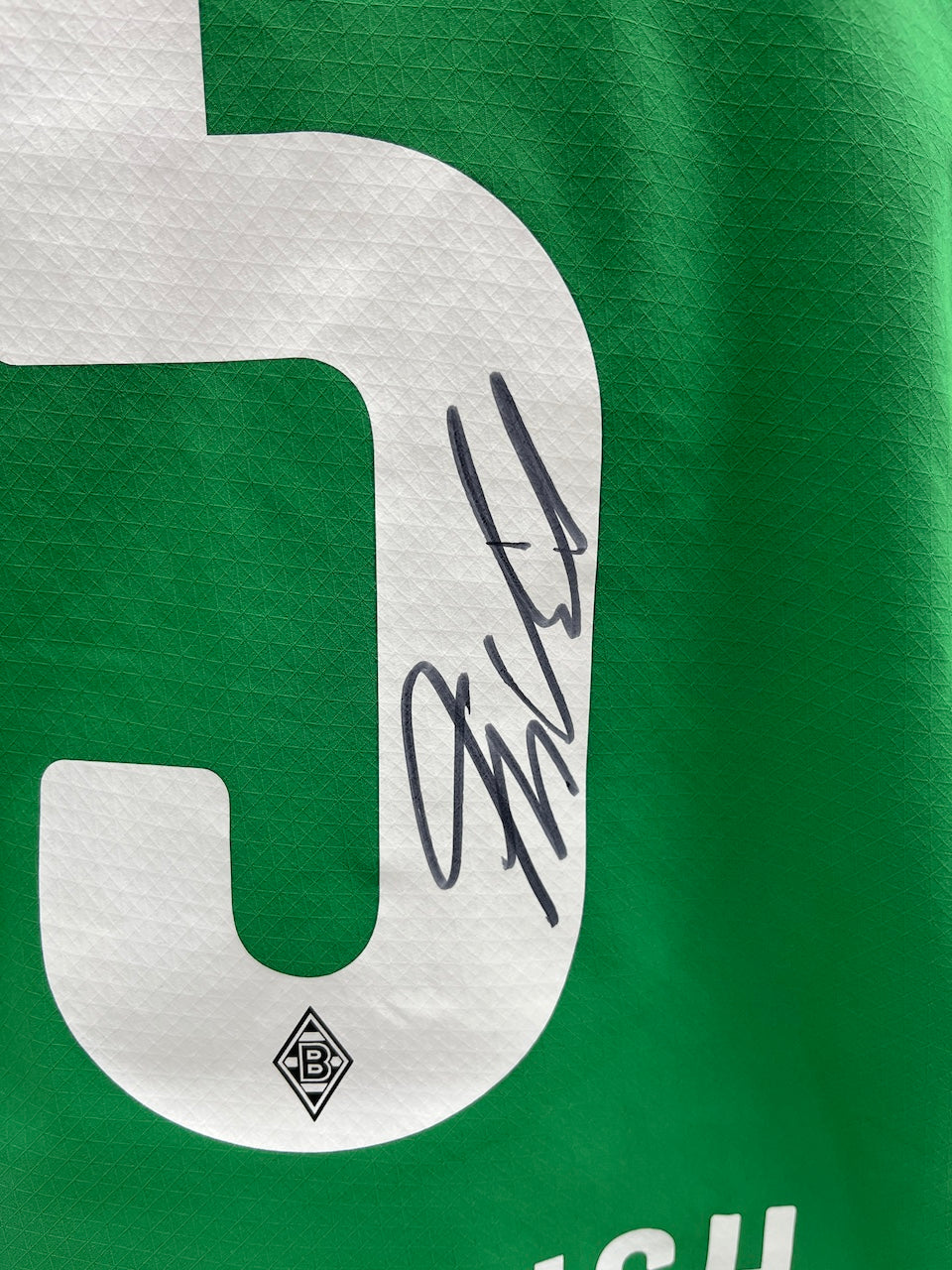 Matchworn Gladbach jersey worn & signed by Marvin Friedrich 15.02.2025