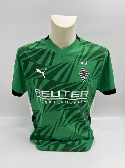 Matchworn Gladbach Trikot getragen & signiert von Marvin Friedrich 15.02.2025