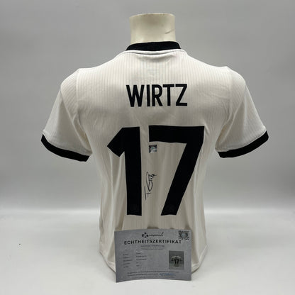 DFB Trikot Florian Wirtz signiert Adidas COA Deutschland Autogramm 164