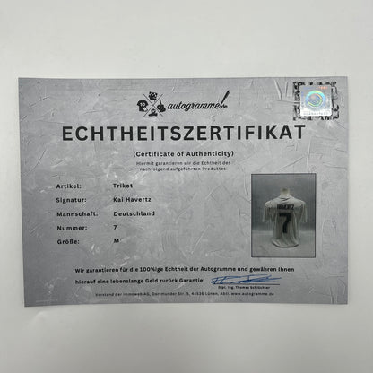 DFB Trikot Kai Havertz signiert Autogramme Adidas COA M