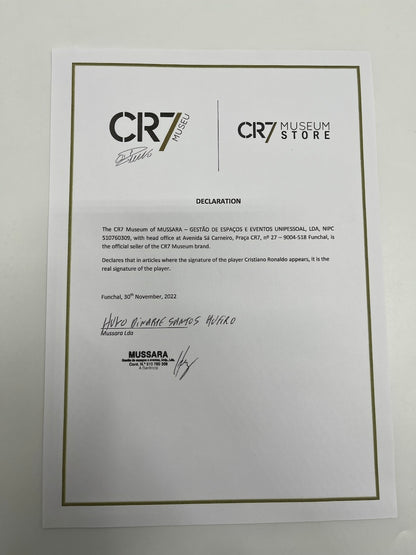 Portugal Trikot Cristiano Ronaldo signiert Autogramm COA Fußball M