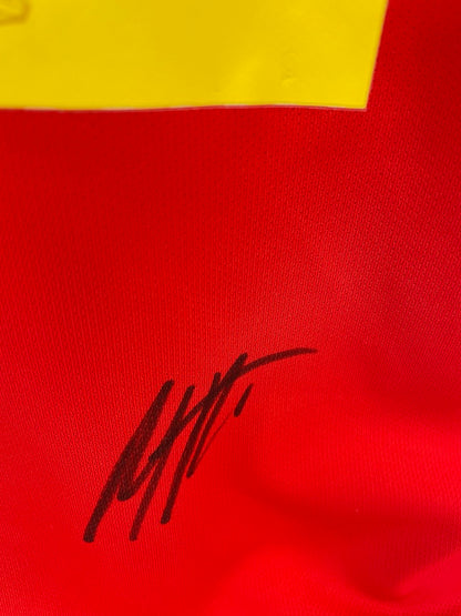 Spain jersey Marc Roca signed adidas football new Spain M