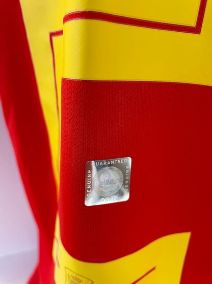 Spain jersey Marc Roca signed adidas football new Spain M