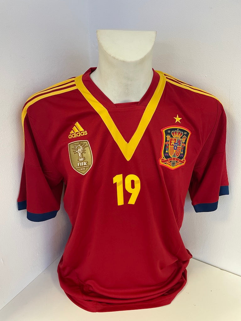 Spanien Trikot Fernando Llorente signiert Adidas Fußball Neu Spanien L