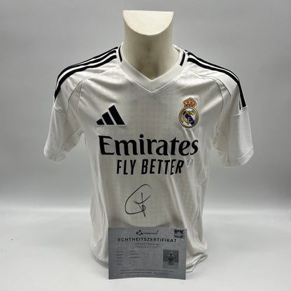 Real Madrid Trikot Toni Kroos signiert Autogramm Adidas COA S