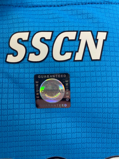 SSC Neapel Trikot Andrea Petagna signiert Italien Autogramm Fußball Neu M