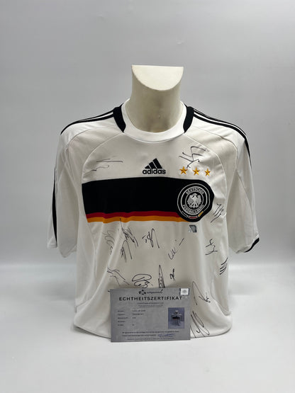 Germany jersey em 2008 team signed autograph adidas DFB XL