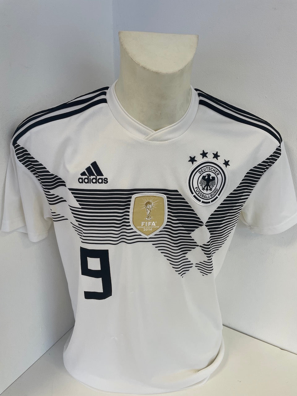DFB Trikot Timo Werner signiert Adidas COA Deutschland DFB M