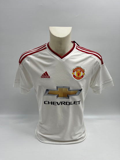 Manchester United Trikot Ole Gunnar Solskjaer signiert Autogramm Adidas 176