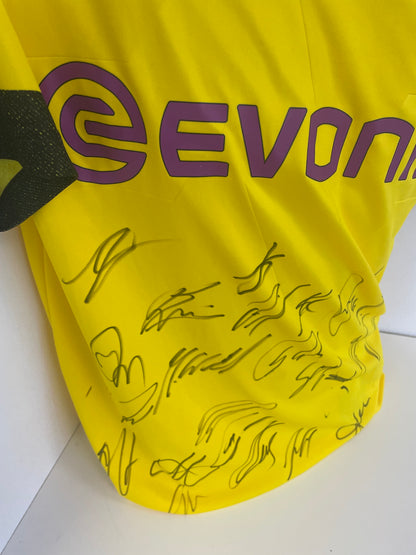 BVB Trikot 2018/2019 team signed Borussia Dortmund Coa Puma L