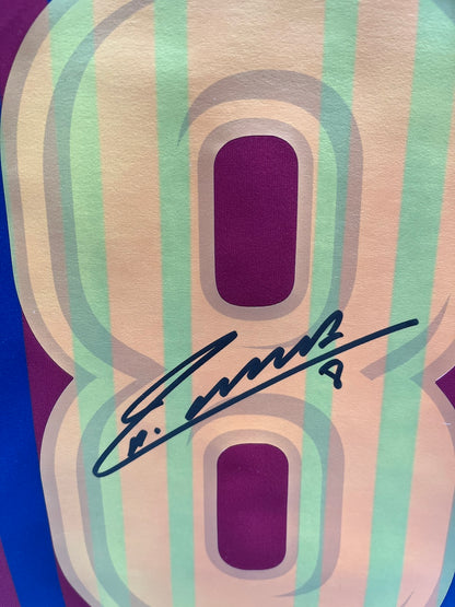 FC Barcelona Trikot Andres Iniesta signed autograph Laliga Nike Coa NEW S