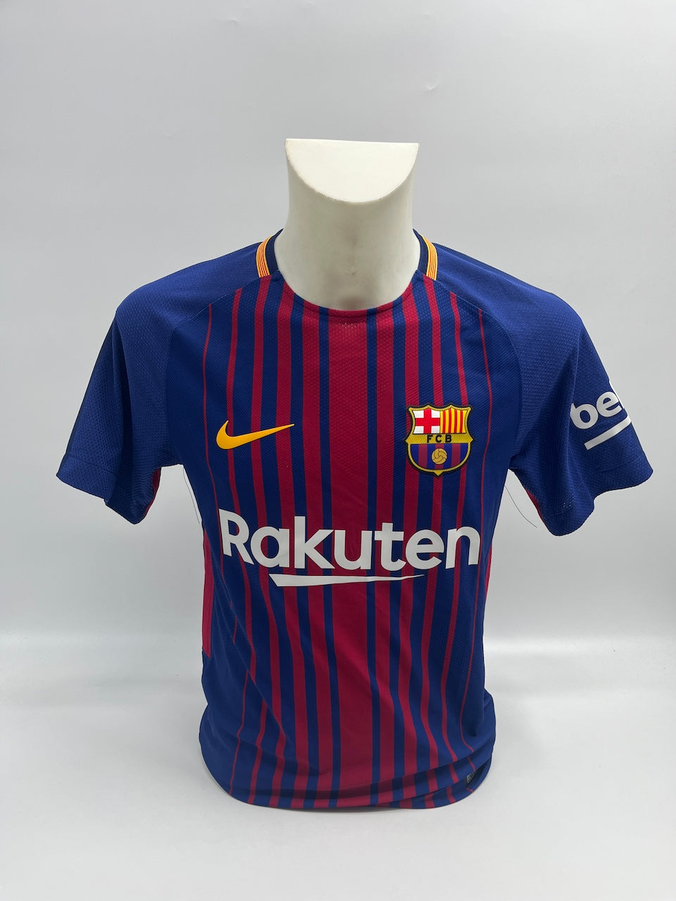 FC Barcelona Trikot Andres Iniesta signed autograph Laliga Nike Coa NEW S