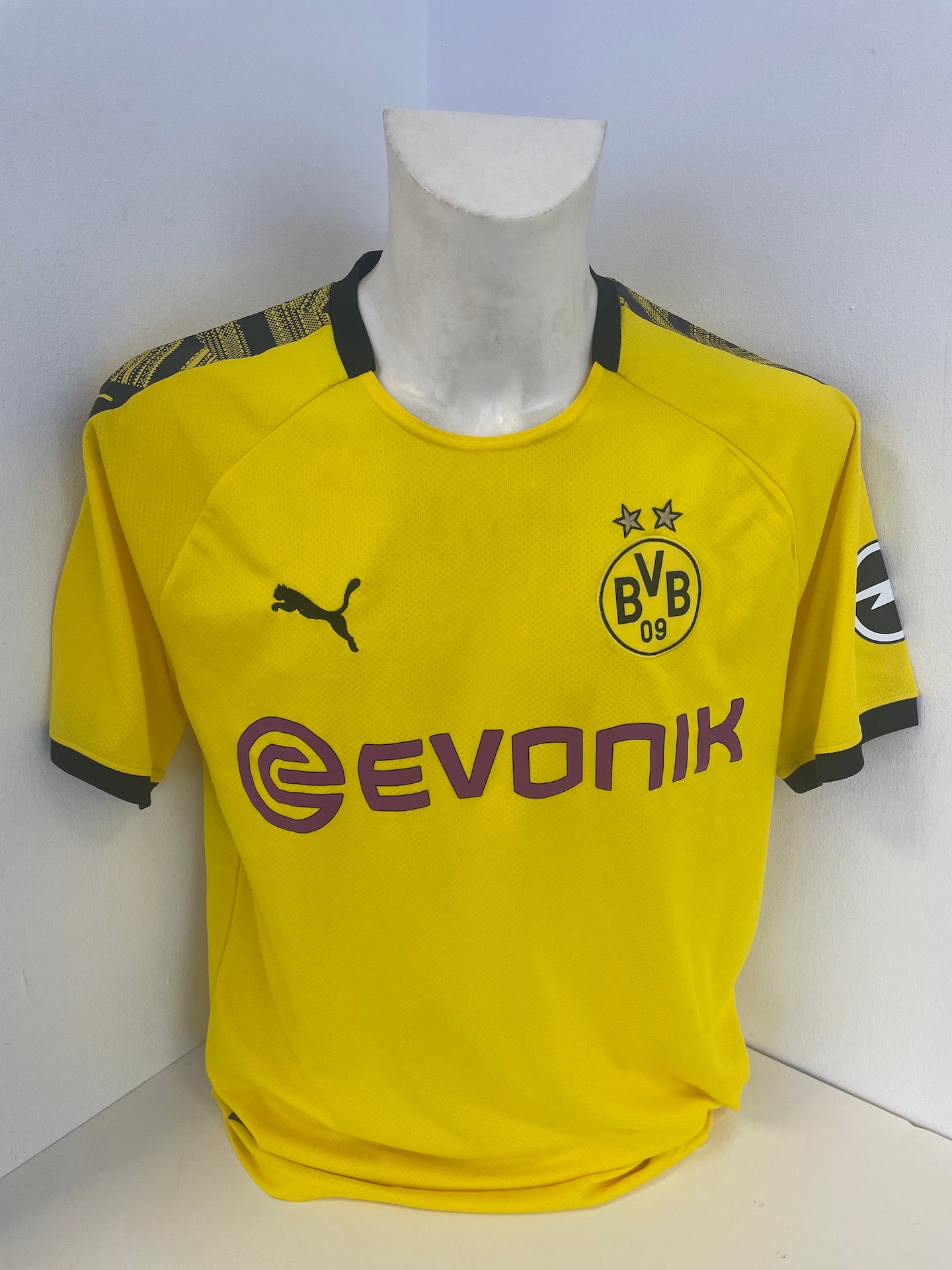 BVB Trikot 2019/2020 Teamsigniert Borussia Dortmund COA Puma L
