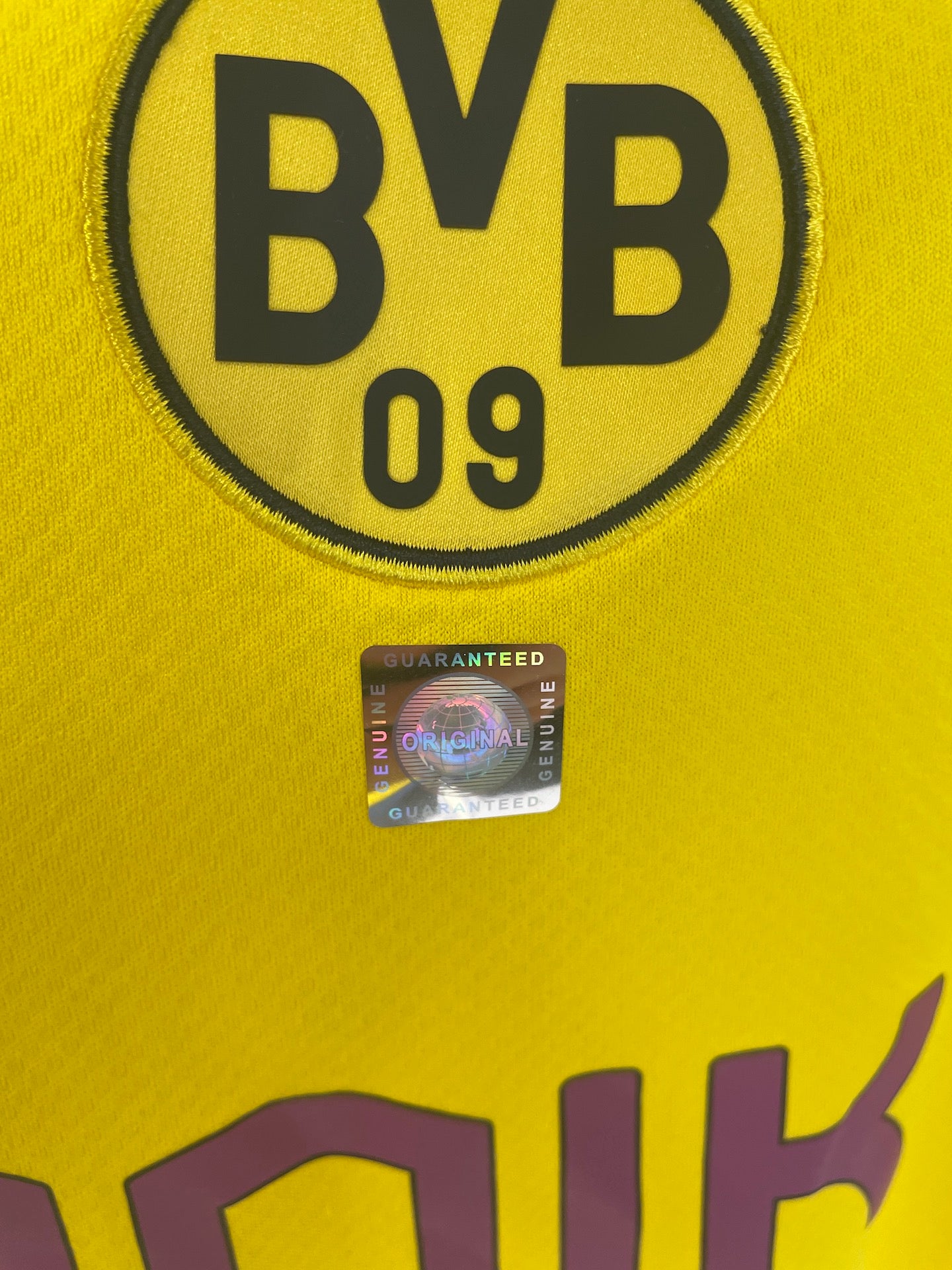 BVB Trikot 2019/2020 Teamsigniert Borussia Dortmund COA Puma XL