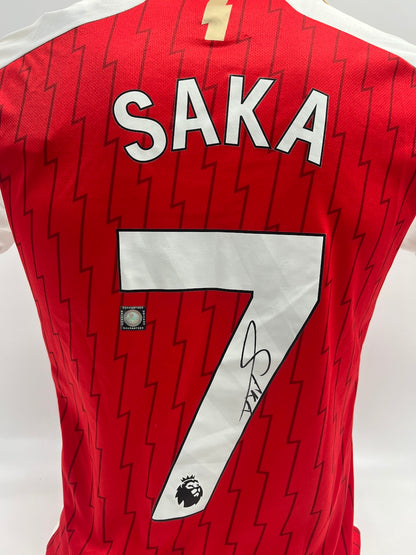 FC Arsenal Trikot Bukayo Saka signed Adidas Coa Football New XS
