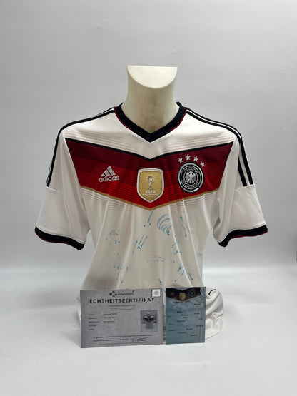 Germany jersey World Cup 2014 team signed autograph DFB world champion Coa adidas l
