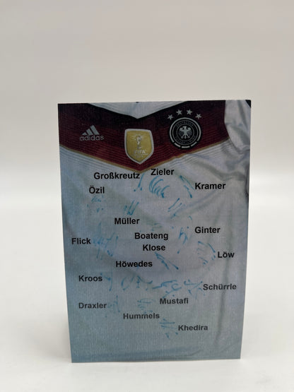 Germany jersey World Cup 2014 team signed autograph DFB world champion Coa adidas l
