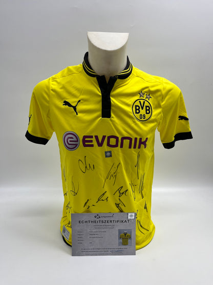 BVB jersey 2012/2013 team signed Borussia Dortmund Coa Neu Puma Bundesliga 164