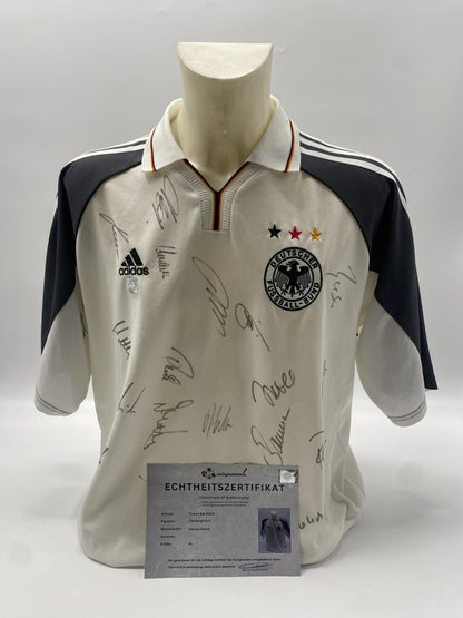 Deutschland Trikot EM 2000 Teamsigniert DFB Adidas XL