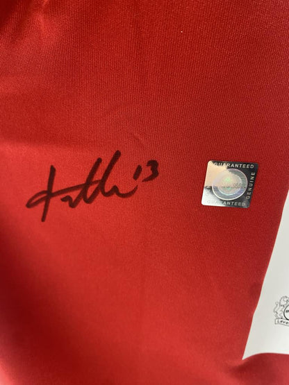 Bayer Leverkusen Trikot Arthur Augusto signiert Autogramm Bundesliga COA M