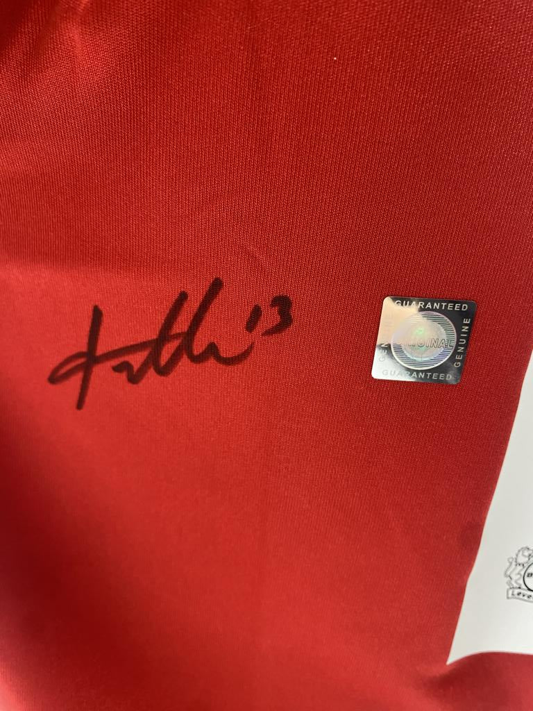 Bayer Leverkusen Trikot Arthur Augusto signiert Autogramm Bundesliga COA M