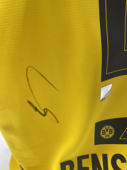 Borussia Dortmund Trikot Ramy Bensebaini signiert BVB neu Puma signiert L