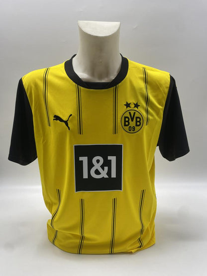 Borussia Dortmund Trikot Ramy Bensebaini signiert BVB neu Puma signiert L