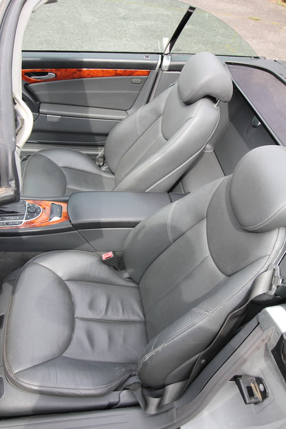 Donatella Versace Mercedes-Benz 500 SL silber