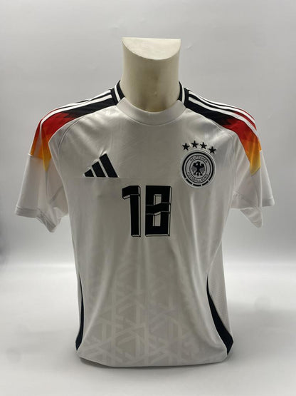 DFB Trikot Maximilian Mittelstädt signiert Adidas COA Deutschland Autogramm M