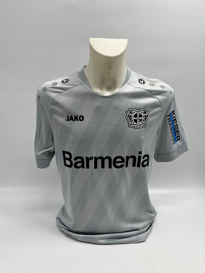 Match prepared Bayer Leverkusen player jersey Kerem Demirbay signed L