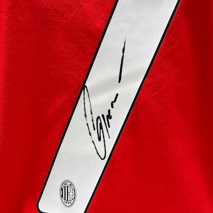 AC Mailand Authentic-Trikot Santiago Gimenez signiert Autogramm Puma COA XL