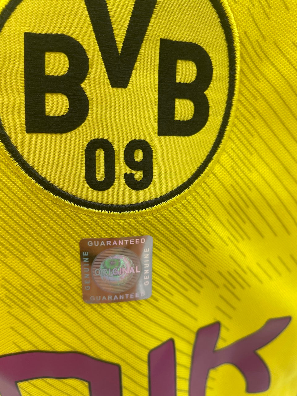 BVB Trikot 2013/2014 Teamsigniert Borussia Dortmund COA Puma Bundesliga L