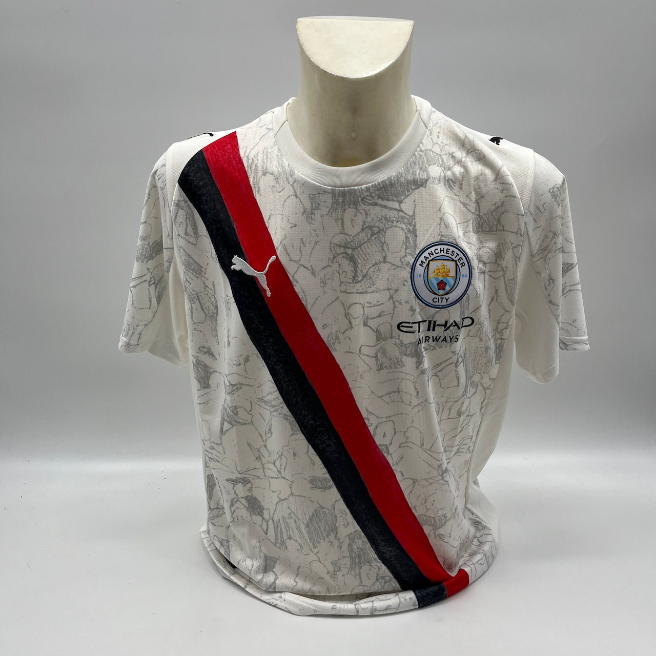 Manchester City Trikot Ruben Dias signiert Autogramm Puma COA L