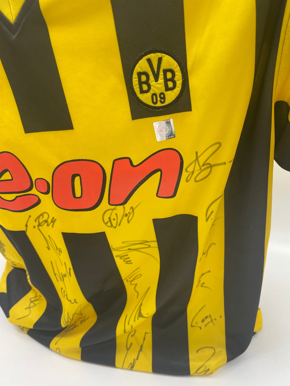 BVB Trikot 2000/2001 Teamsigniert Borussia Dortmund COA Goool Bundesliga XL