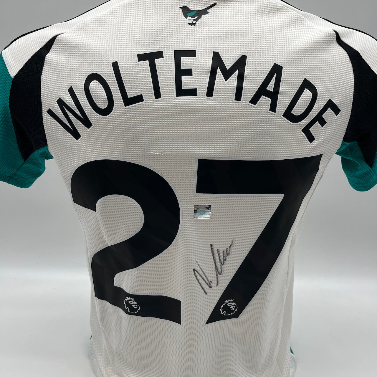 Newcastle United Trikot Nick Woltemade signiert Autogramm Fußball Adidas S