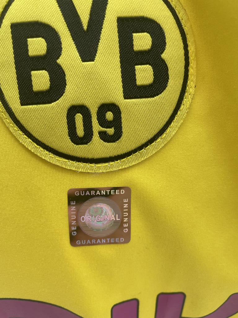 BVB Trikot 2009/2010 team signed Borussia Dortmund Coa Puma Bundesliga XL