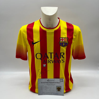 FC Barcelona Trikot Gerard Pique signiert Autogramm LaLiga Nike COA neu S