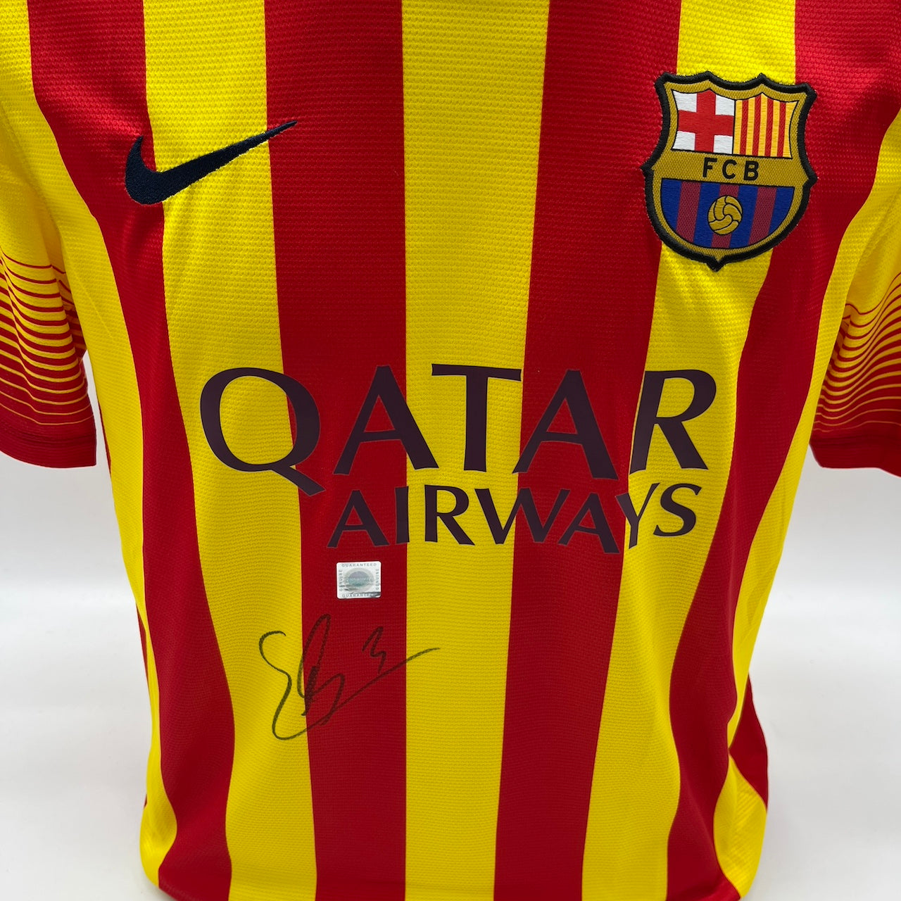 FC Barcelona Trikot Gerard Pique signiert Autogramm LaLiga Nike COA neu S