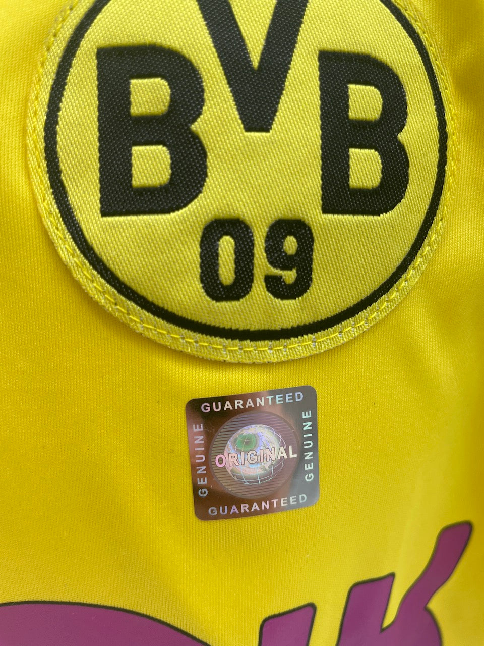 BVB Trikot 2009/2010 Teamsigniert Borussia Dortmund COA Neu Kappa Bundesliga XL