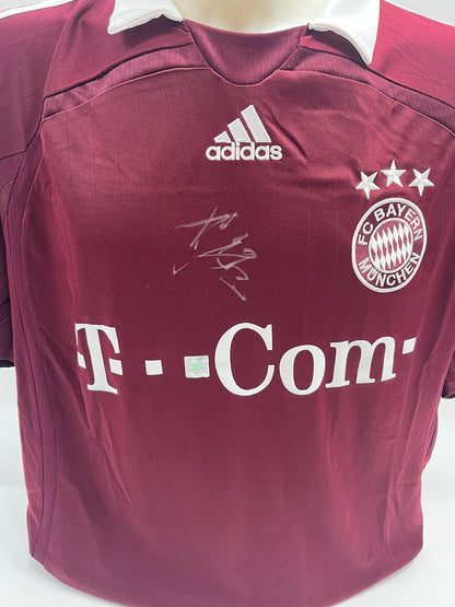 Bayern München Trikot Andreas Görlitz signiert Adidas COA Autogramm XL