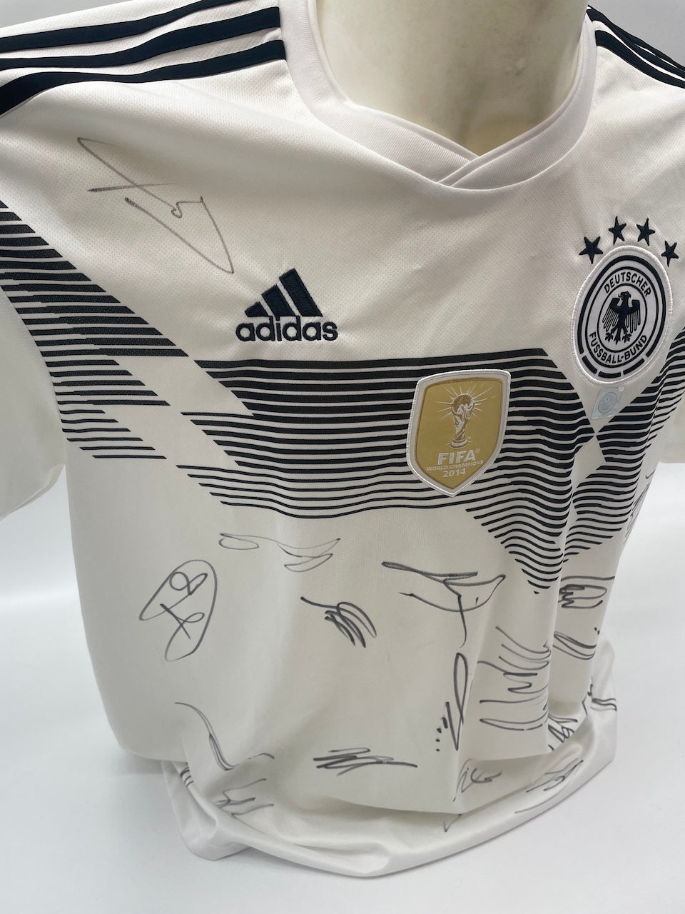 Deutschland Trikot 2018 Teamsigniert Autogramm Fußball DFB Adidas COA XL